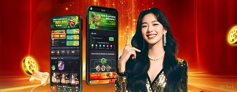 Aplicativo móvel 207bet para iOS e Android